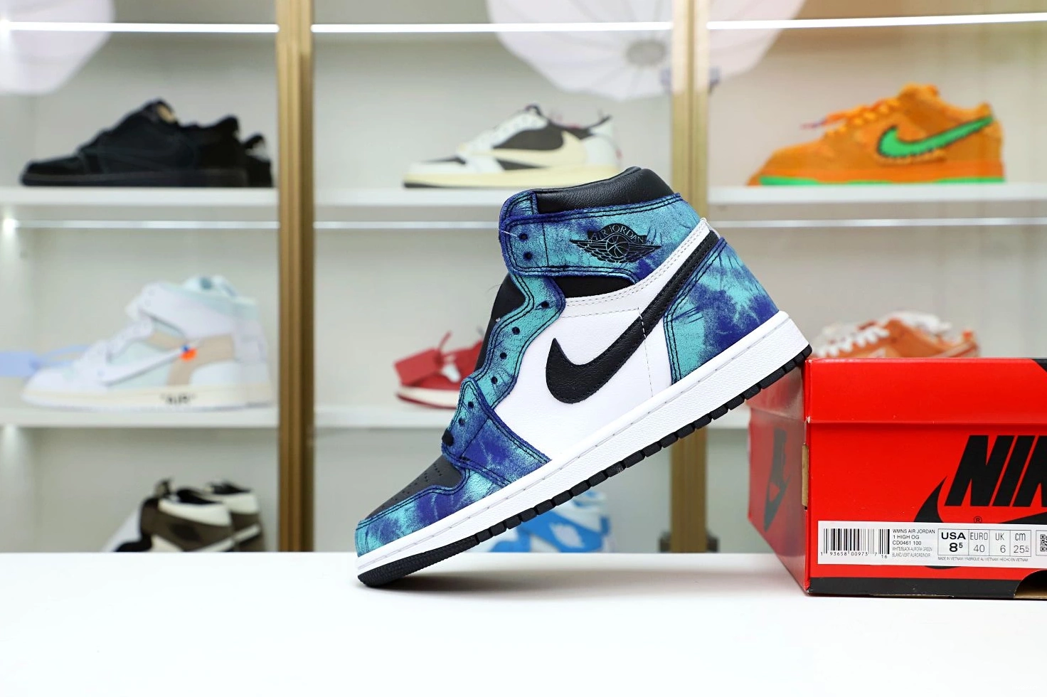 Air OG  Tie-Dye High 1 Jordan 0117